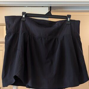 Athleta Run With It Skort (Black)